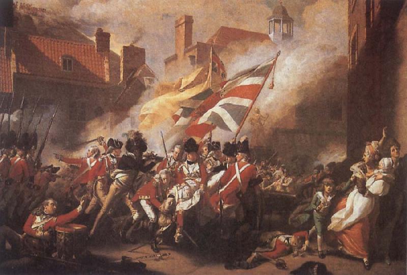 John Singleton Copley The Death of Major Peirson,6 January 1781 oil painting image